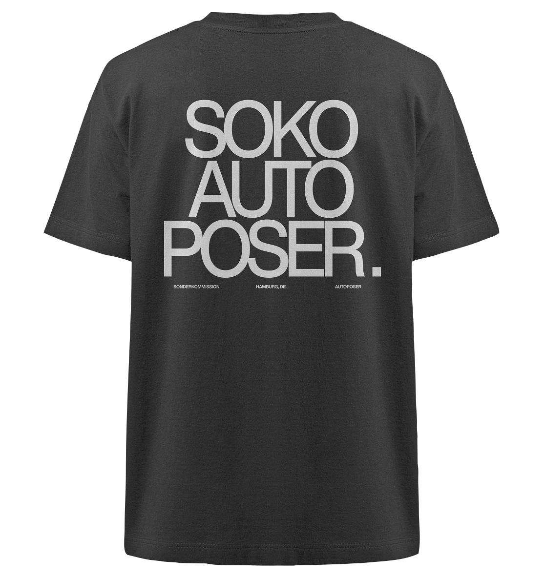 T-Shirt SOKO Autoposer - CLEAN BLACK