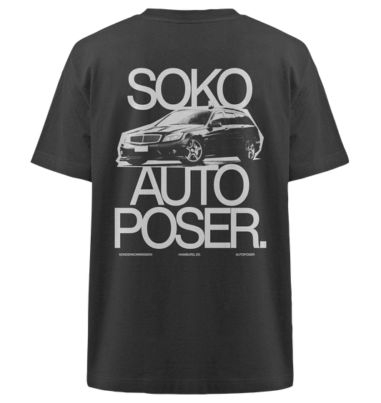 T-Shirt SOKO Autoposer - BLACK "SOKO Mercedes"