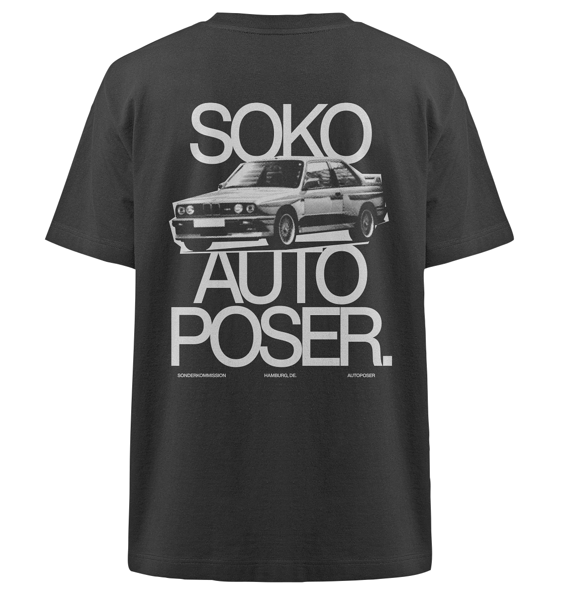T-Shirt SOKO Autoposer - BLACK BMW