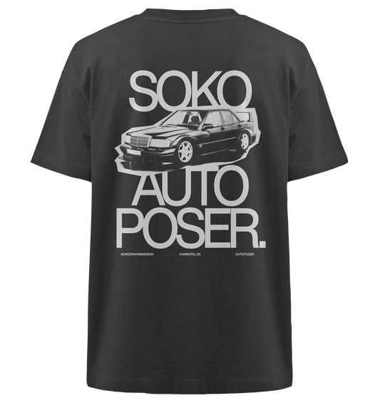 T-Shirt SOKO AUTOPOSER - BLACK Mercedes