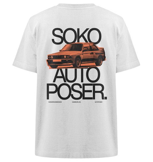T-Shirt SOKO Autoposer - WHITE BMW