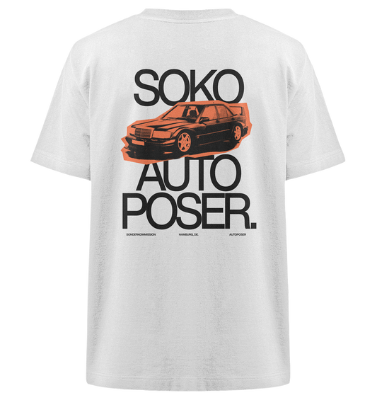 T-Shirt Autoposer - WHITE Mercerdes